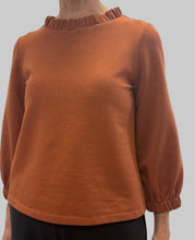 Load image into Gallery viewer, Didi Top Tencel Fleece Rust
