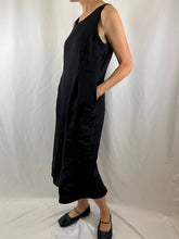 Load image into Gallery viewer, Jasmine Dress Black Linen
