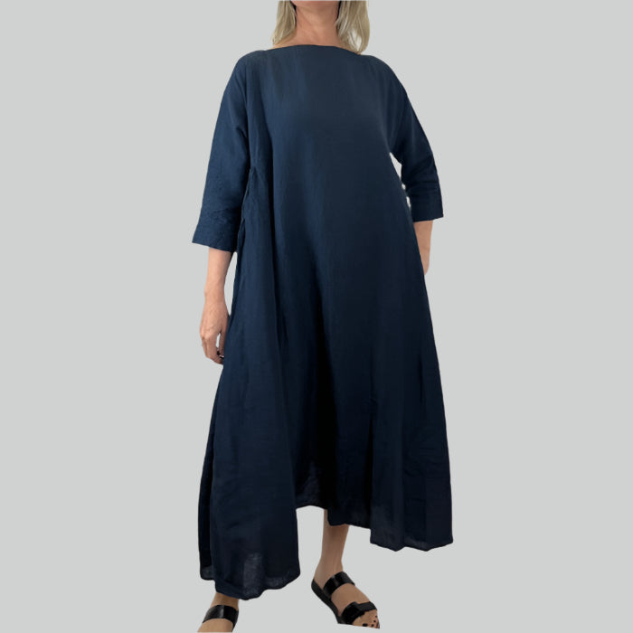 Naif Aster Dress Midnight