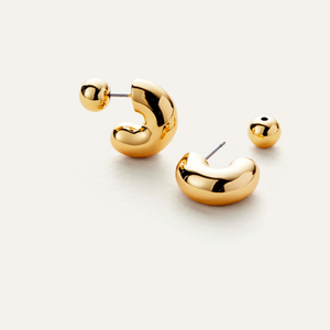 Tome Hoops Small Gold