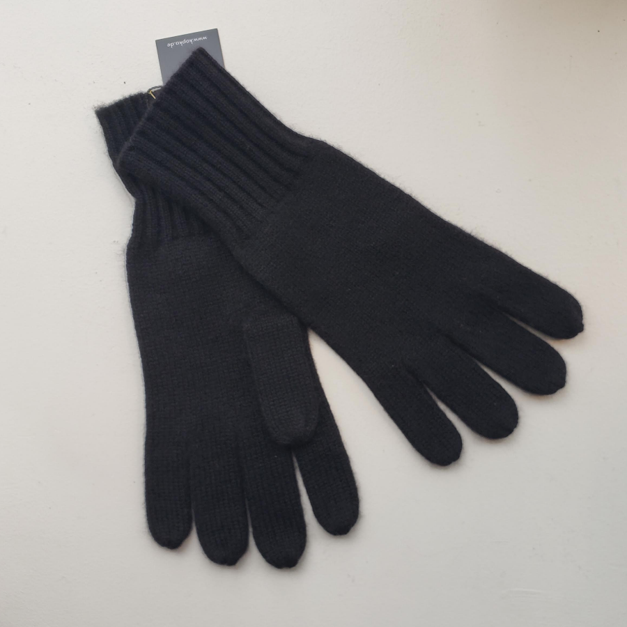 Cashmere Gloves Black