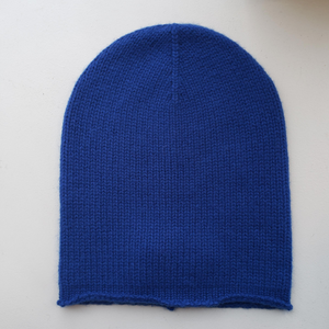 Cashmere Beanie Extra Warm Indigo