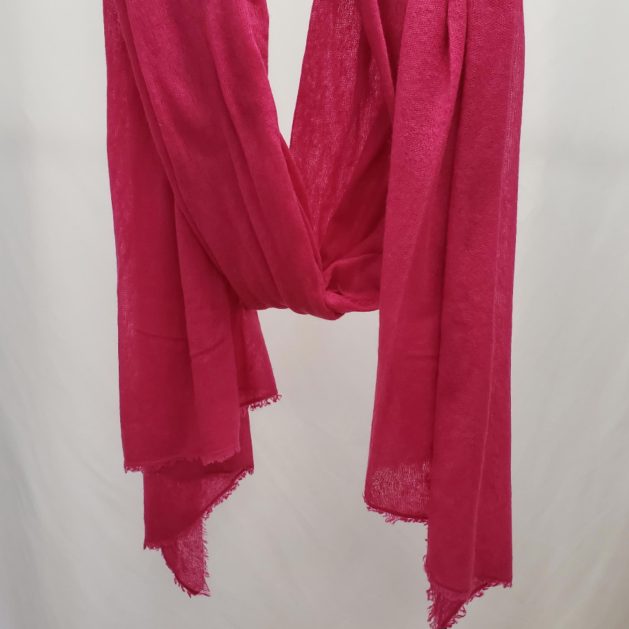 Hot pink online cashmere wrap