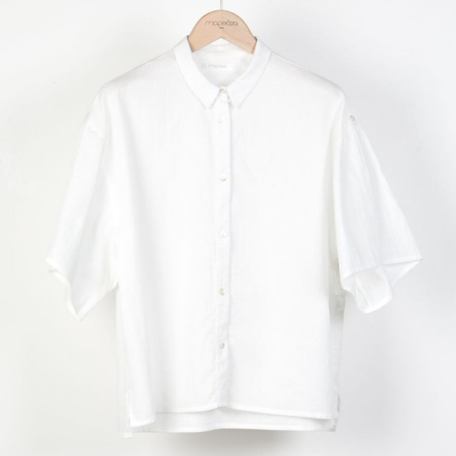 White Andrew Riley Shirt