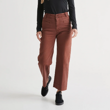 Load image into Gallery viewer, Du/er Lux Twill High Rise Trouser Copper
