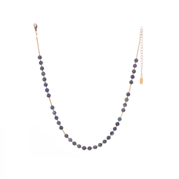 Hailey Gerrits Firth Necklace Lapis