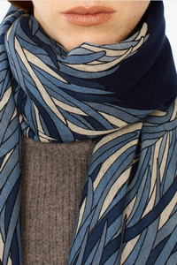 Inoui Editions scarf 100 Freddy Navy