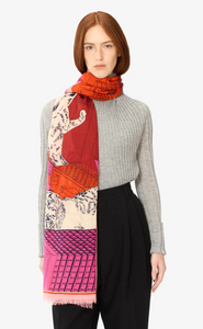 Inoui Editions Scarf 70 Tokyo Fuchsia