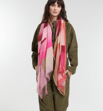 Load image into Gallery viewer, Bright Pink Optique Scarf
