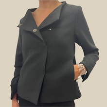 Charger l&#39;image dans la galerie, Alba Jacket Black Cotton
