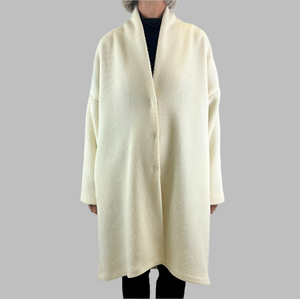 Grace Coat Wool Cream