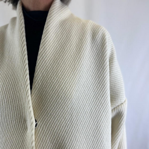 Grace Coat Wool Cream