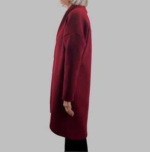 Grace Coat Wool Ruby