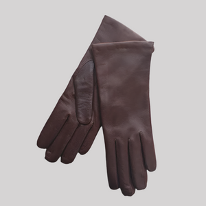 Italian Leather Gloves Brown