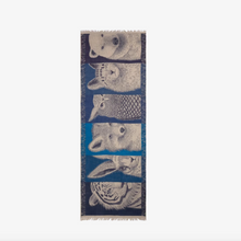 Load image into Gallery viewer, Inoui Editions Scarf 70 Freres Blue
