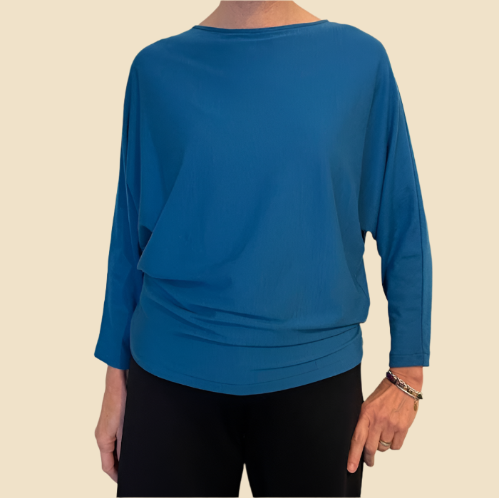 Floella Top Merino Wool Teal