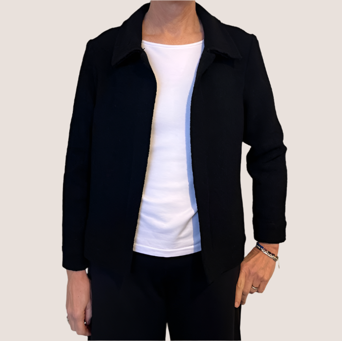 Rula Jacket Boucle Black