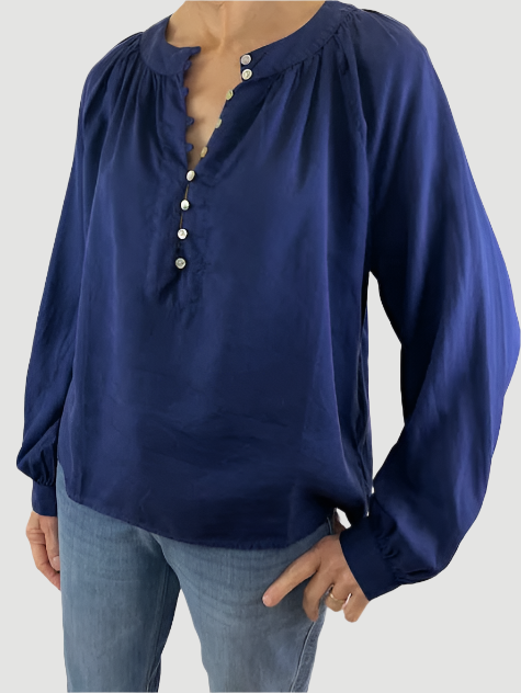 Bella Dahl Blouse Blue