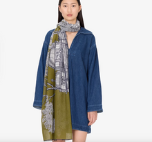 Load image into Gallery viewer, Inoui Editions Scarf 100 Mirage Khaki
