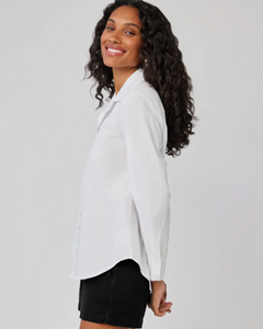 Bella Dahl Clean Wide Collar Shirt