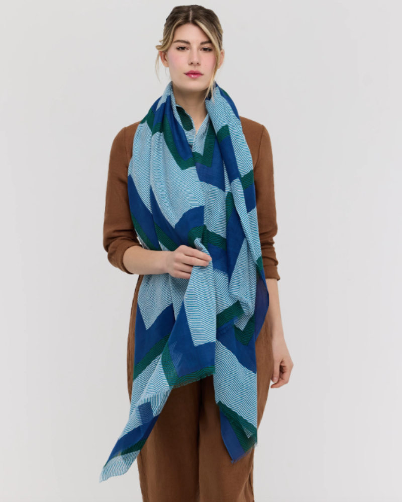 Princesse et Dragons Alba Scarf Blue
