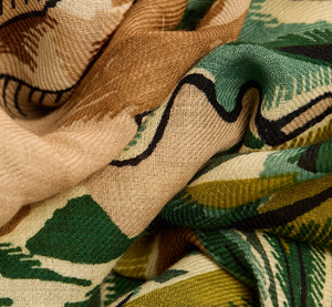 Inoui Editions Scarf 100 Leonard Khaki