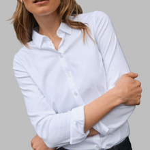 Charger l&#39;image dans la galerie, Mos Mosh Tina Jersey Shirt White
