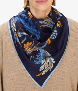 Inoui Editions Square 100 Rococo Navy Blue