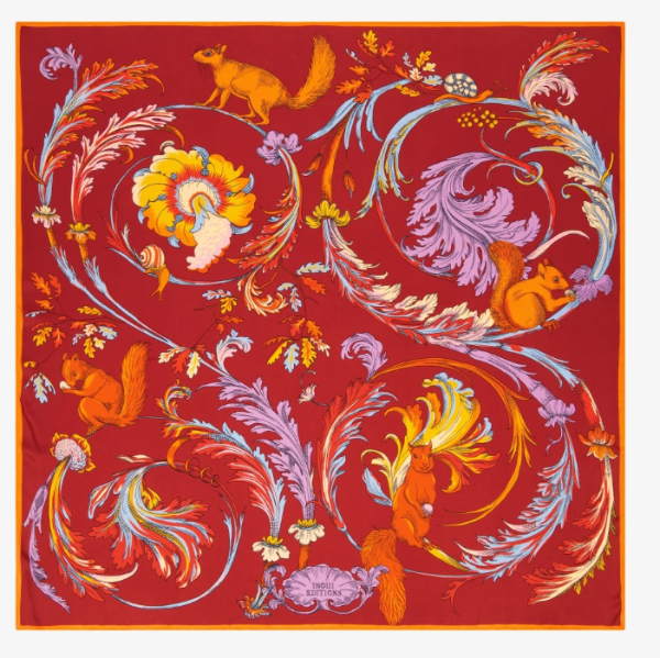 Inoui Editions Square 100 Rococo Red