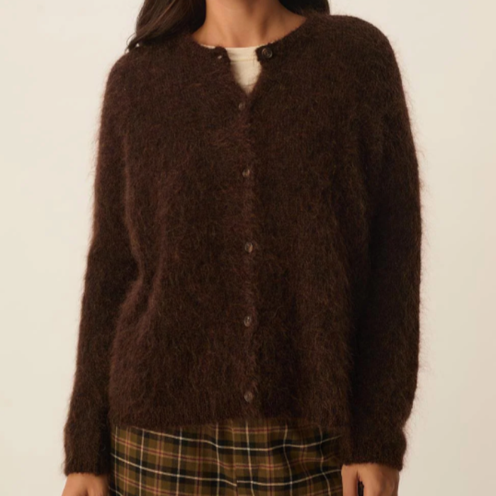 Des Petits Hauts Bea Cardi Coffee