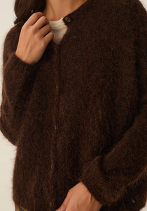Des Petits Hauts Bea Cardi Coffee