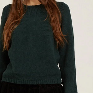 Naif Alliona Sweater Forest Green