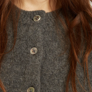 Naif Malo Cardigan Dark Grey