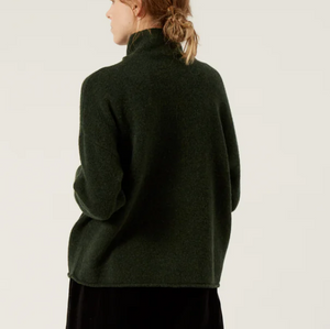 Naif Sam Sweater Forest Green