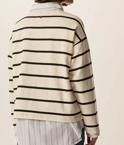 Des Petits Hauts Felizou Ivory Black Stripe