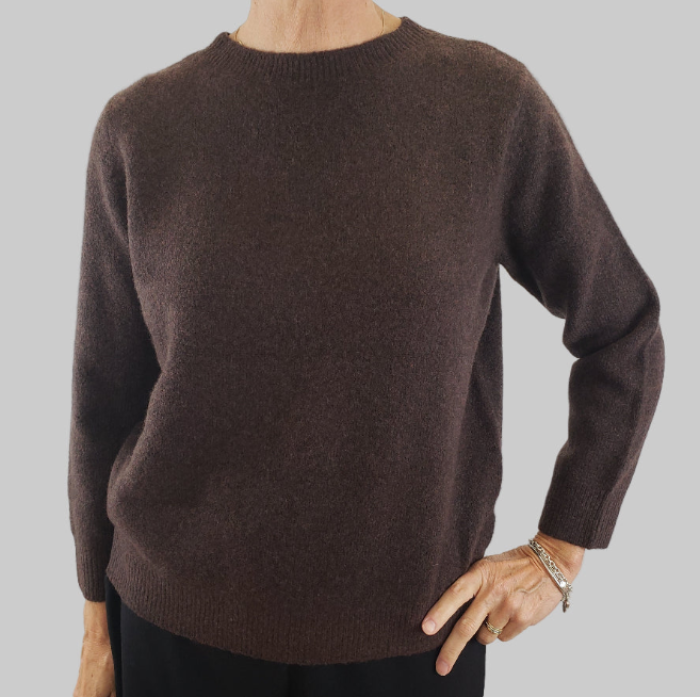 Naif Samara Sweater Chocolate