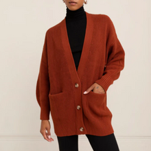 Load image into Gallery viewer, Paper Label Mari Cardigan Brick
