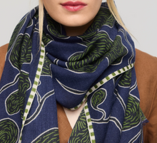 Load image into Gallery viewer, Princesse et Dragons Gemma Scarf Navy Blue
