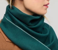Load image into Gallery viewer, Princesse et Dragons Solstice Scarf Green
