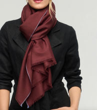Load image into Gallery viewer, Princesse et Dragons Solstice Scarf Bordeaux
