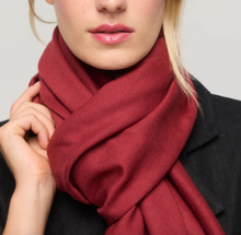 Load image into Gallery viewer, Princesse et Dragons Solstice Scarf Red
