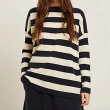 Load image into Gallery viewer, Naif Maidele Sweater Ink/Milk
