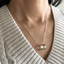 Load image into Gallery viewer, Orange Avocado Cylinder Necklace
