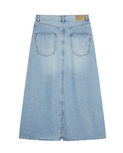 Load image into Gallery viewer, JNBY A-Line Long Skirt Denim Blue
