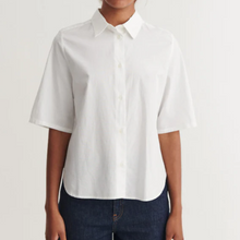 Load image into Gallery viewer, Basic Apparel Silje SS Shirt White
