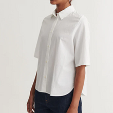 Load image into Gallery viewer, Basic Apparel Silje SS Shirt White
