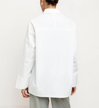 Charger l'image dans la galerie, Paper Label Tanzi Placket Shirt White
