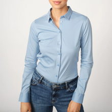 Charger l'image dans la galerie, Mos Mosh Tina Jersey Shirt Light Blue
