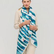 Charger l'image dans la galerie, Princesse et Dragons Cadence Scarf Blue
