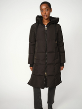 Load image into Gallery viewer, Mos Mosh Nova Square Down Coat Black

